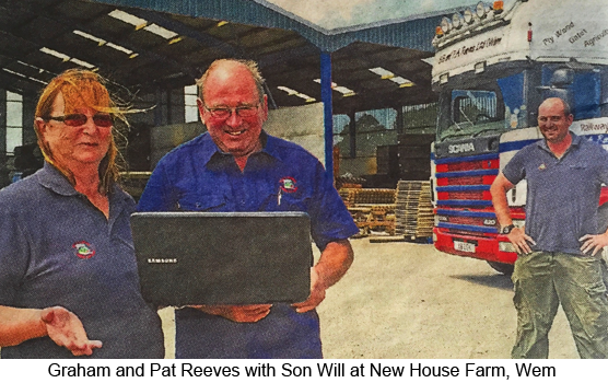 Graham and Pat Reeves, founders of Reeves of Wem