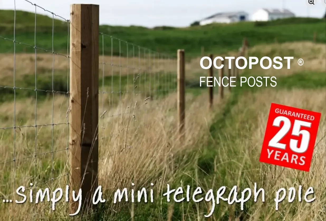 Concrete fence stakes and posts at Reeves of Wem, Shropshire