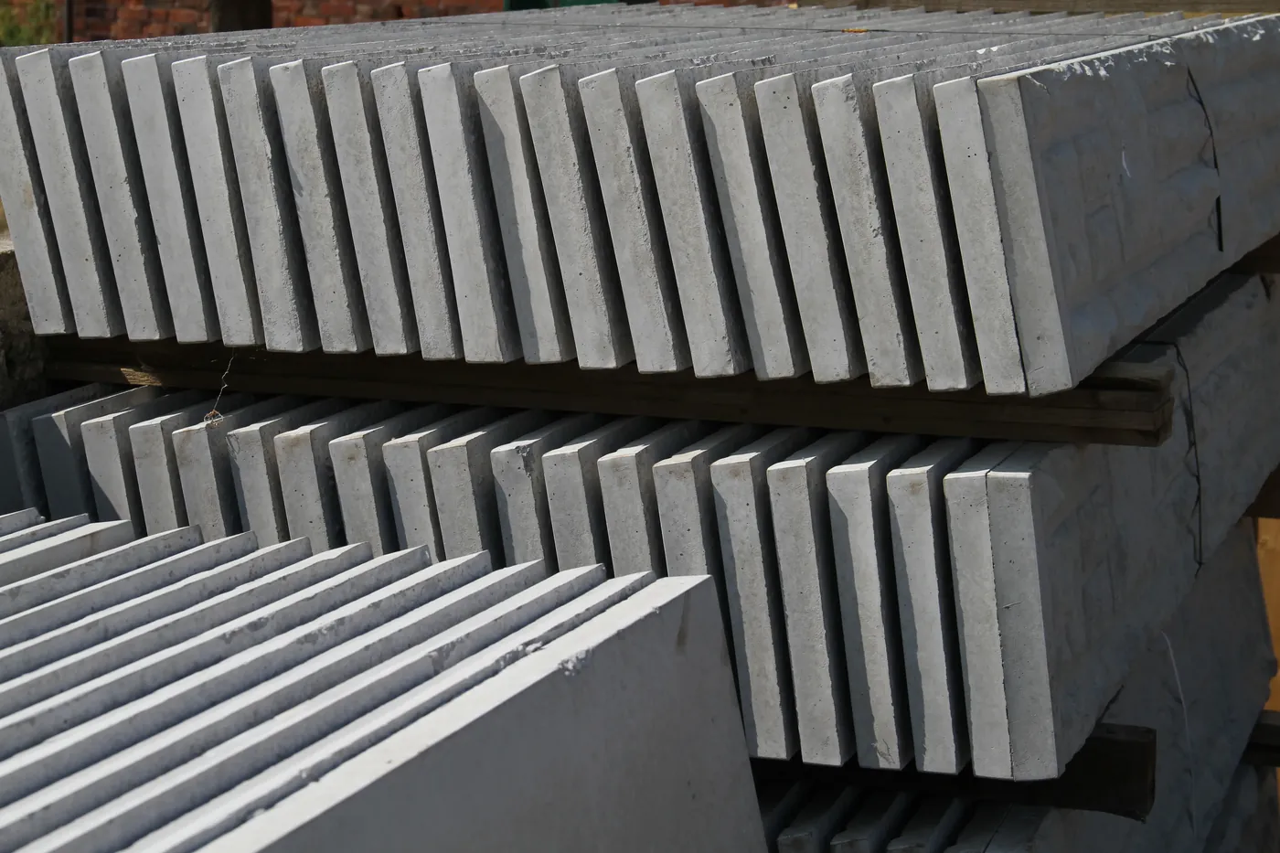 Concrete garden paving slabs stocked at Reeves of Wem, Wem, Shropshire